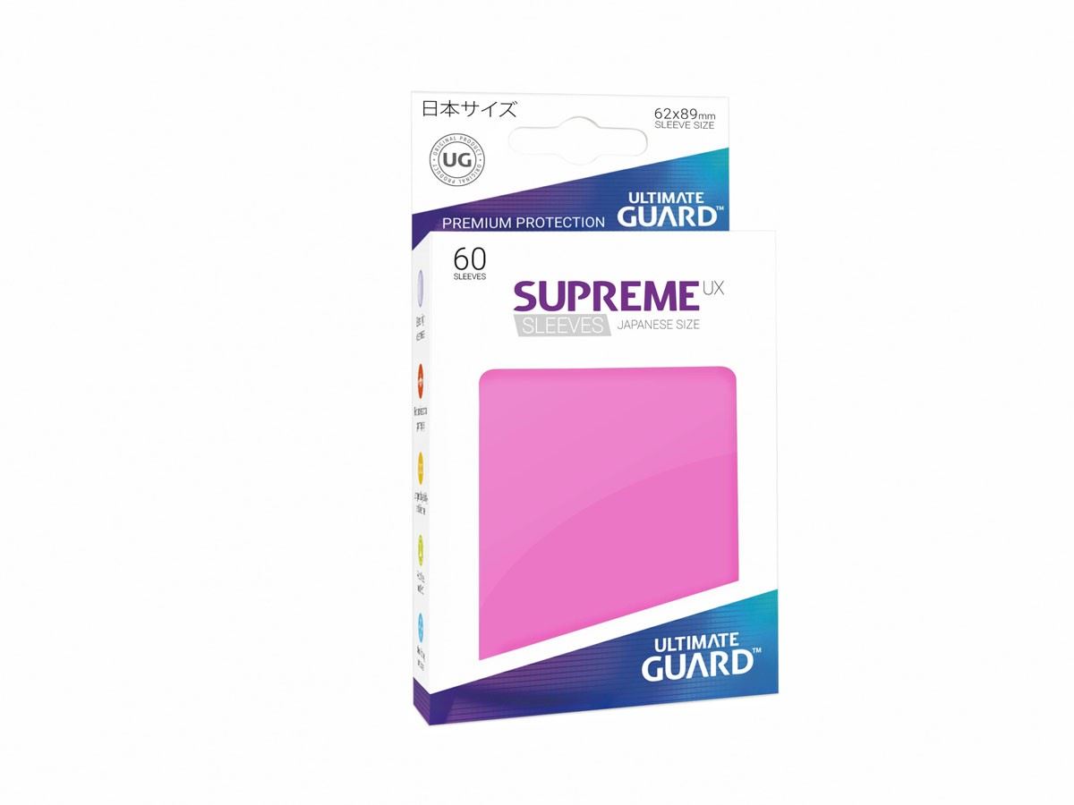 Supreme UX Sleeves Japanese Dark Pink 60-Count