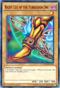 Right Leg of the Forbidden One (A) - YGLD-ENA18