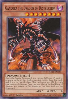 Gandora the Dragon of Destruction - MIL1-EN005