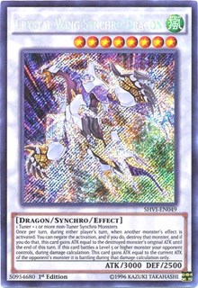 Crystal Wing Synchro Dragon - SHVI-EN049