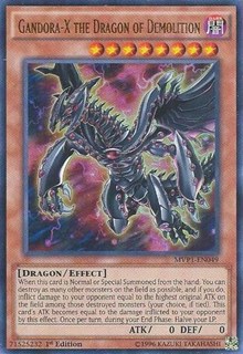 Gandora-X the Dragon of Demolition - MVP1-EN049