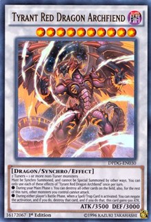 Tyrant Red Dragon Archfiend - DPDG-EN030