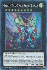 Galaxy-Eyes Cipher Blade Dragon - EXFO-ENSE4
