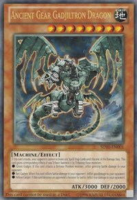 Ancient Gear Gadjiltron Dragon (Oversized) (Machine Madness) - SD10-EN001