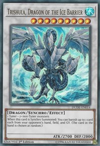 Trishula, Dragon of the Ice Barrier - DUDE-EN014