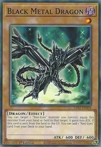 Black Metal Dragon - LDS1-EN008