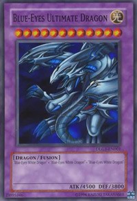 Blue-Eyes Ultimate Dragon - DLG1-EN001