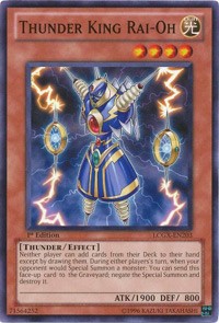 Thunder King Rai-Oh - LCGX-EN203