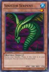 Sinister Serpent - BP02-EN015