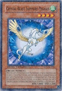 Crystal Beast Sapphire Pegasus - DTP1-EN028