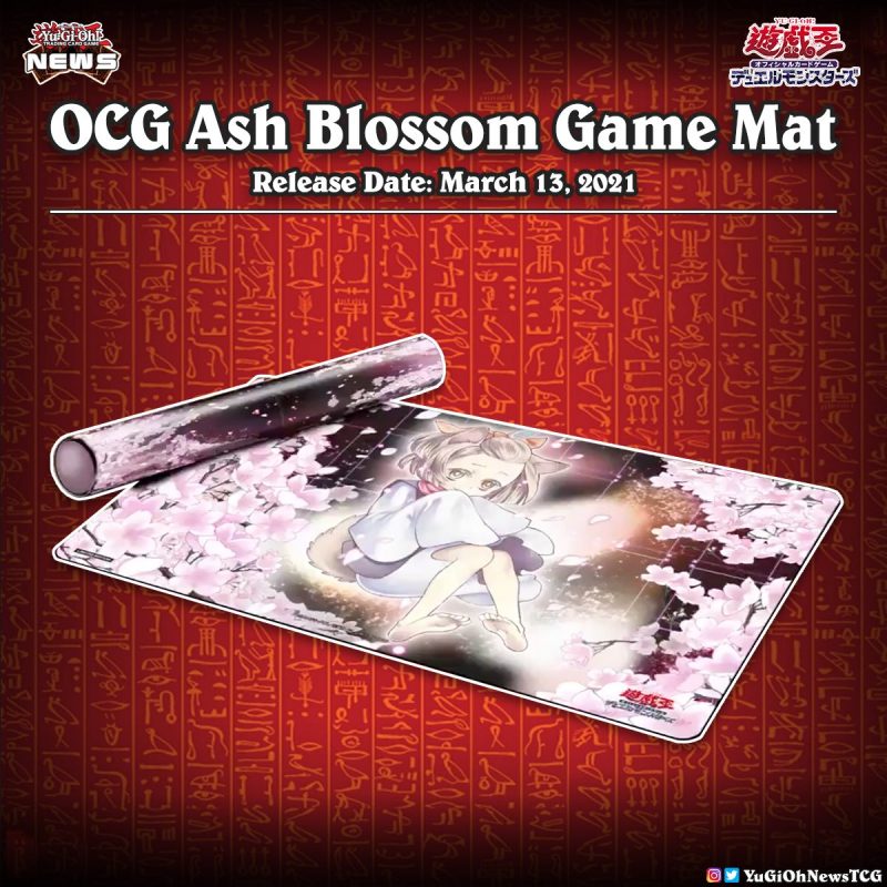 ❰𝗔𝘀𝗵 𝗕𝗹𝗼𝘀𝘀𝗼𝗺 𝗚𝗮𝗺𝗲 𝗠𝗮𝘁❱Japan announced a new OCG Ash Blossom Game MatThis Game...