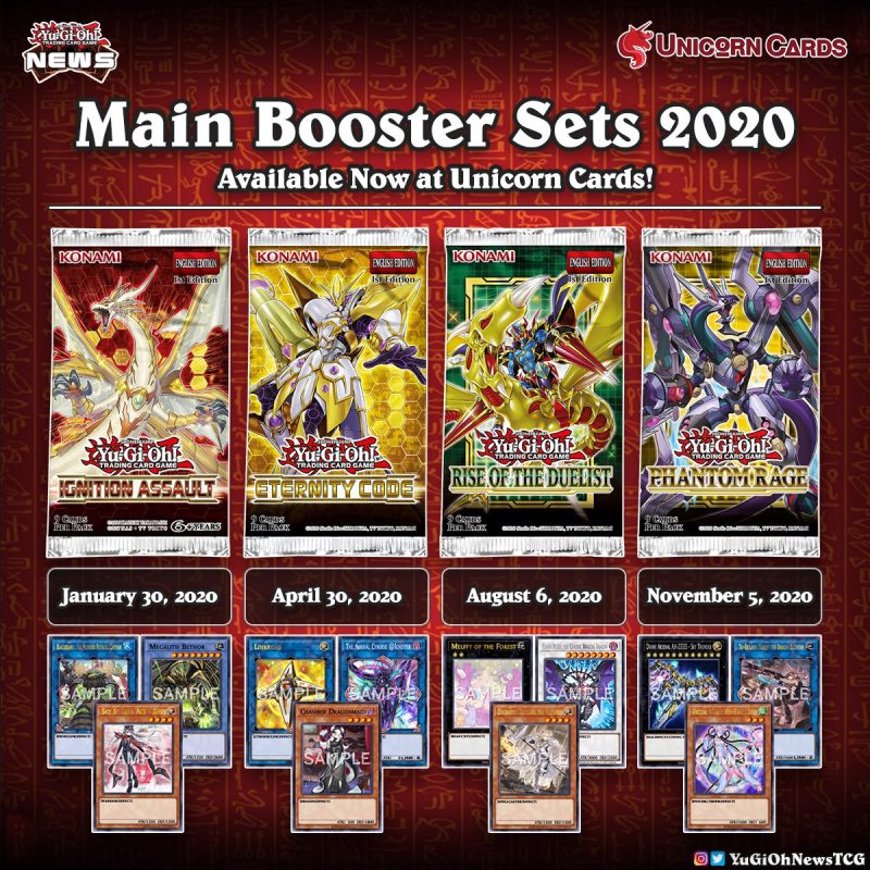 ❰𝗨𝗻𝗶𝗰𝗼𝗿𝗻 𝗖𝗮𝗿𝗱𝘀❱In 2020 we had 4 Main #YuGiOh Sets that came out in the TCG. Whi...