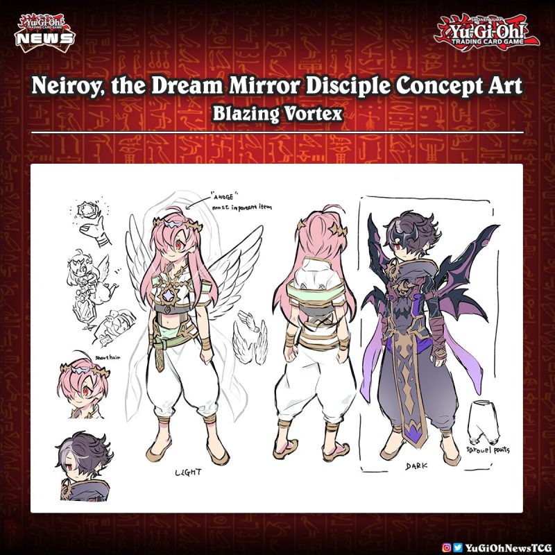 ❰𝗕𝗹𝗮𝘇𝗶𝗻𝗴 𝗩𝗼𝗿𝘁𝗲𝘅❱Check out some early concept art for “Neiroy, the Dream Mirror ...