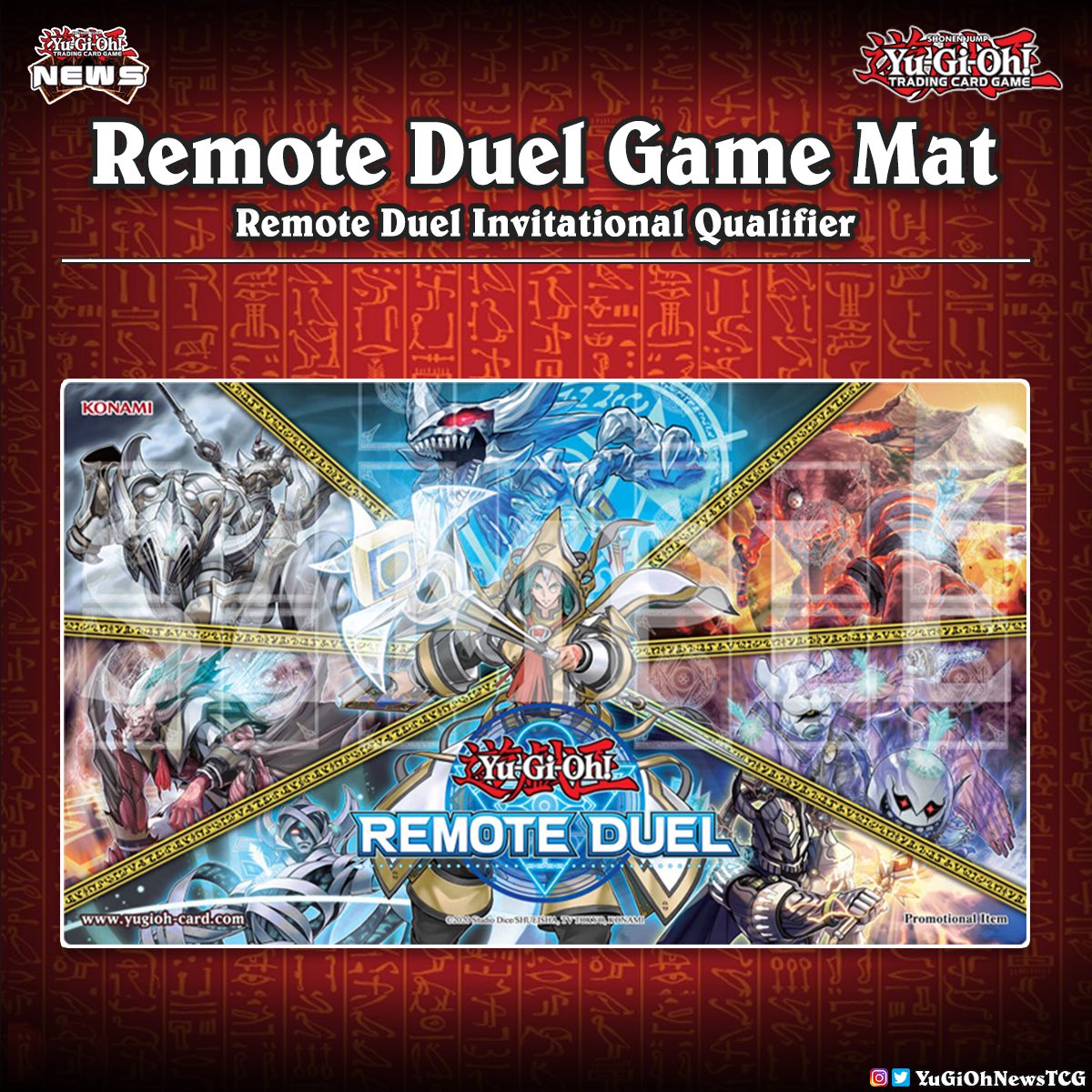 ❰𝗥𝗲𝗺𝗼𝘁𝗲 𝗗𝘂𝗲𝗹 𝗚𝗮𝗺𝗲 𝗠𝗮𝘁❱Duelists, the Remote Duel Invitational Qualifier is this ...