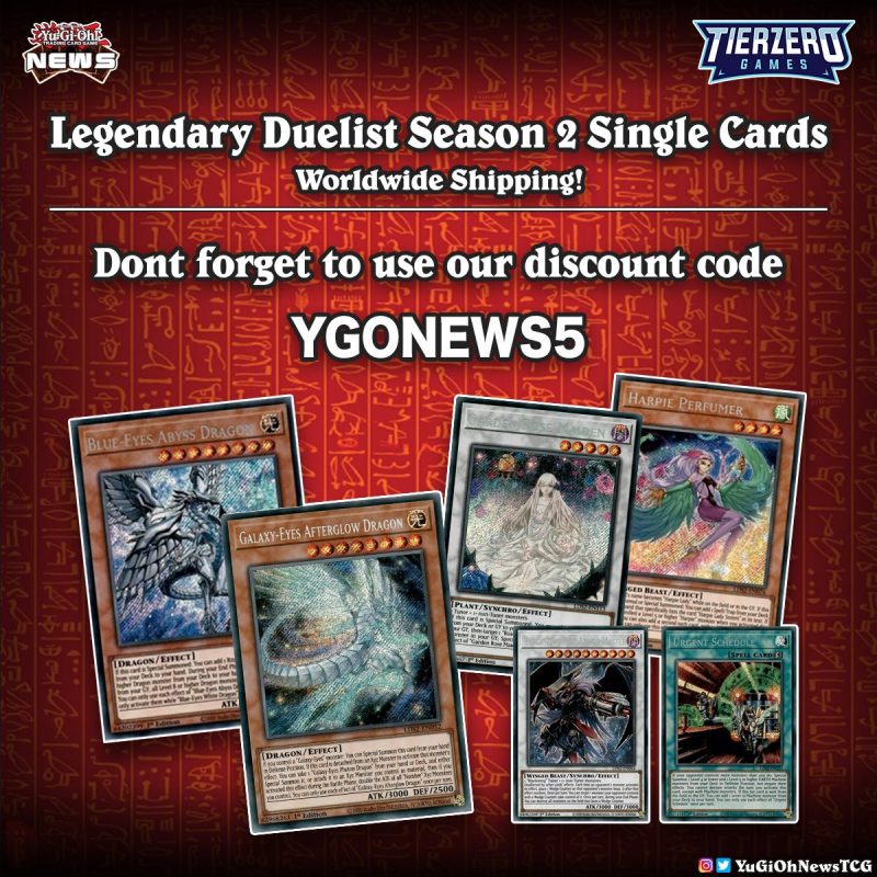 ❰𝗧𝗜𝗘𝗥𝗭𝗘𝗥𝗢❱#YuGiOh Legendary Duelists Season 2 Singles now online, more will be ...
