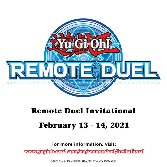 The #YuGiOhTCG Remote Duel Invitational starts Saturday, 2/13 at 9am PT! Stream ...