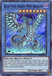 Blue-Eyes Chaos MAX Dragon (Blue) - LDS2-EN016