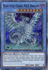 Blue-Eyes Chaos MAX Dragon (Purple) - LDS2-EN016