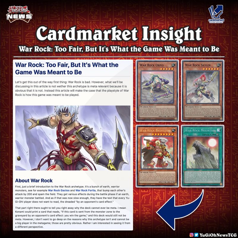 ❰𝗖𝗔𝗥𝗗 𝗠𝗔𝗥𝗞𝗘𝗧❱@CardmarketYGO Insight provides quality coverage and opinions on t...