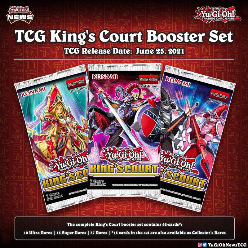❰𝗞𝗶𝗻𝗴’𝘀 𝗖𝗼𝘂𝗿𝘁❱Are you ready to see a better image of the “King’s Court” Booster...