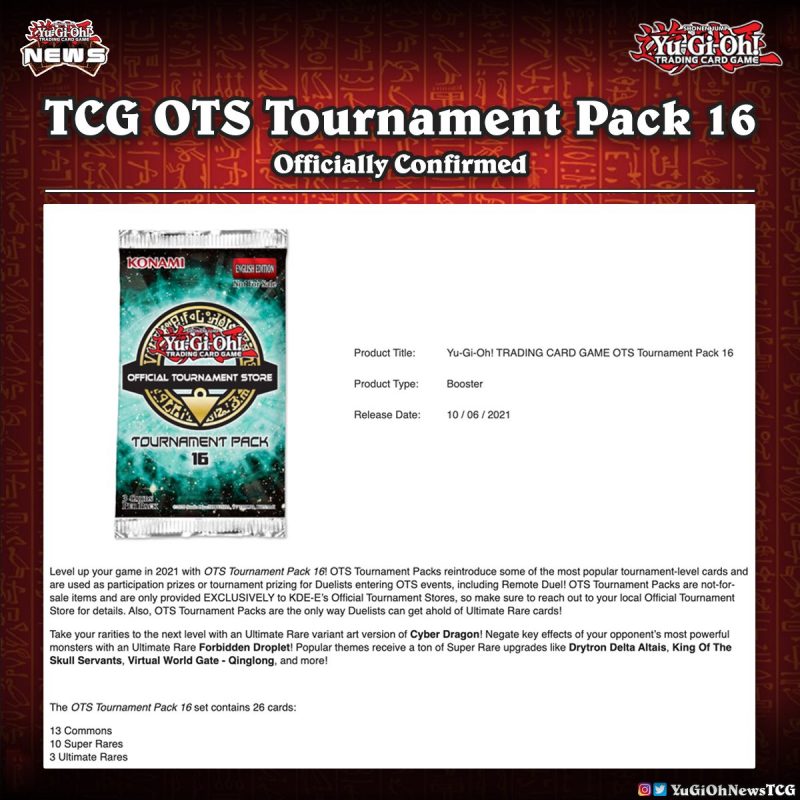 ❰𝗢𝗧𝗦 𝗧𝗢𝗨𝗥𝗡𝗔𝗠𝗘𝗡𝗧 𝗣𝗔𝗖𝗞 16❱Level up your game in 2021 with OTS Tournament Pack 16 ...