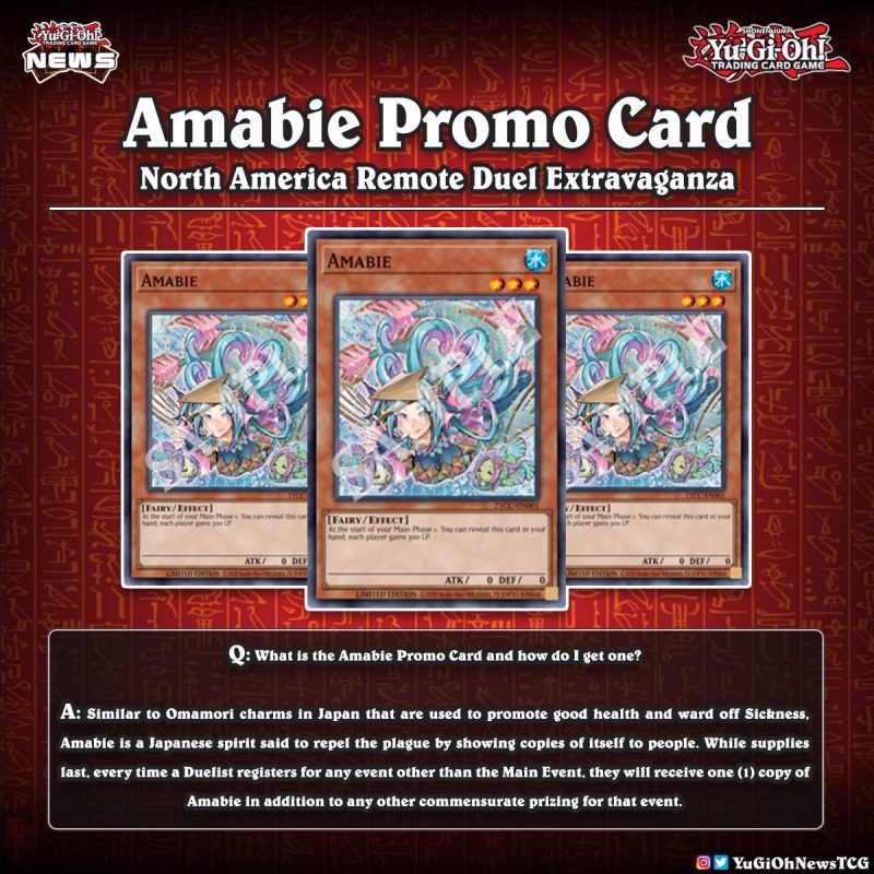 ❰𝗔𝗺𝗮𝗯𝗶𝗲 𝗣𝗿𝗼𝗺𝗼 𝗖𝗮𝗿𝗱❱Amabie is on it’s way to the TCG  #遊戯王 #YuGiOh #유희왕 ...