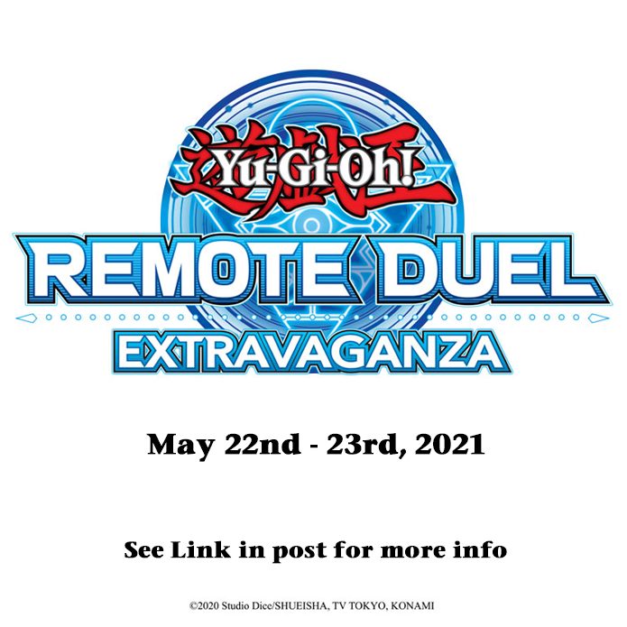 Reminder! The #YuGiOhTCG #RemoteDuel Extravaganza will be this weekend, where yo...