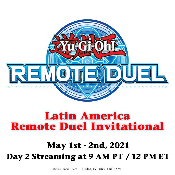 Watch the top 4 Duelists play in the Latin America #YuGiOhTCG #RemoteDuel Invita...