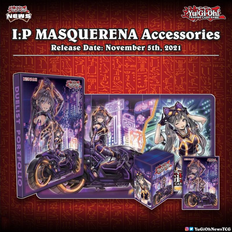 ❰𝗔𝗰𝗰𝗲𝘀𝘀𝗼𝗿𝗶𝗲𝘀❱The official TCG I:P MASQUERENA accessories have been announced #遊...