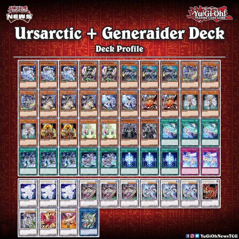 ❰𝗗𝗲𝗰𝗸❱Introducing deck profile for Ursarctic + Generaider Deck #遊戯王 #YuGiOh #유...