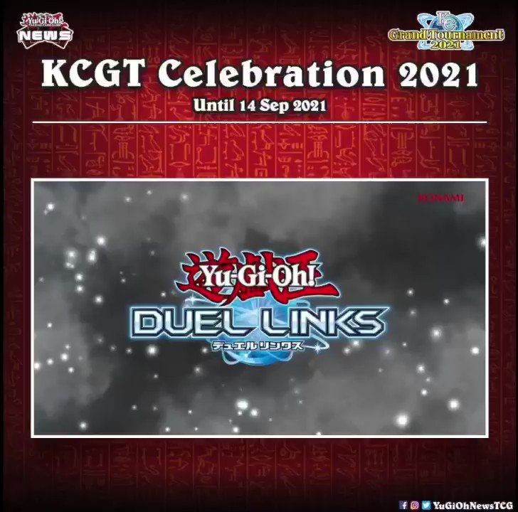 ❰𝗗𝘂𝗲𝗹 𝗟𝗶𝗻𝗸𝘀❱The KCGT 2021 Celebration is Live now#遊戯王 #YuGiOh #유희왕 ...