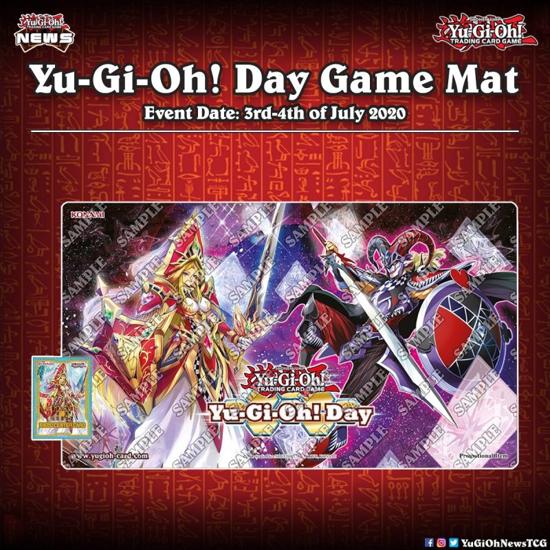 ❰𝗬𝘂-𝗚𝗶-𝗢𝗵! 𝗗𝗮𝘆❱The official YuGiOh! Day Game Mat has been revealed#遊戯王 #YuGiOh...