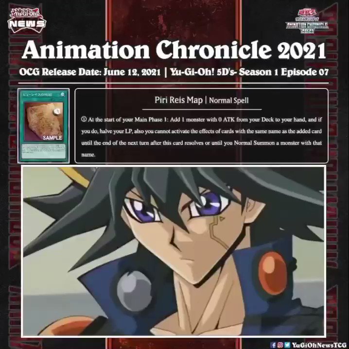 ❰𝗔𝗻𝗶𝗺𝗮𝘁𝗶𝗼𝗻 𝗖𝗵𝗿𝗼𝗻𝗶𝗰𝗹𝗲 2021❱The upcoming OCG “Animation Chronicle 2021” set will ...