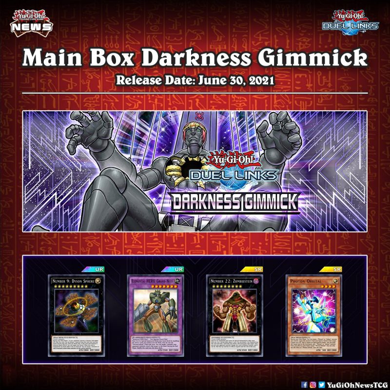 ❰𝗗𝘂𝗲𝗹 𝗟𝗶𝗻𝗸𝘀❱The 35th Main Box: “Darkness Gimmick” has been officially revealed...
