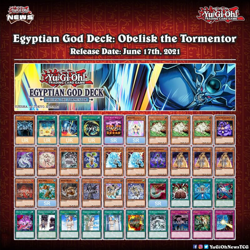 ❰𝗘𝗴𝘆𝗽𝘁𝗶𝗮𝗻 𝗚𝗼𝗱 𝗗𝗲𝗰𝗸𝘀❱Here is the full card list of the upcoming Egyptian God Dec...