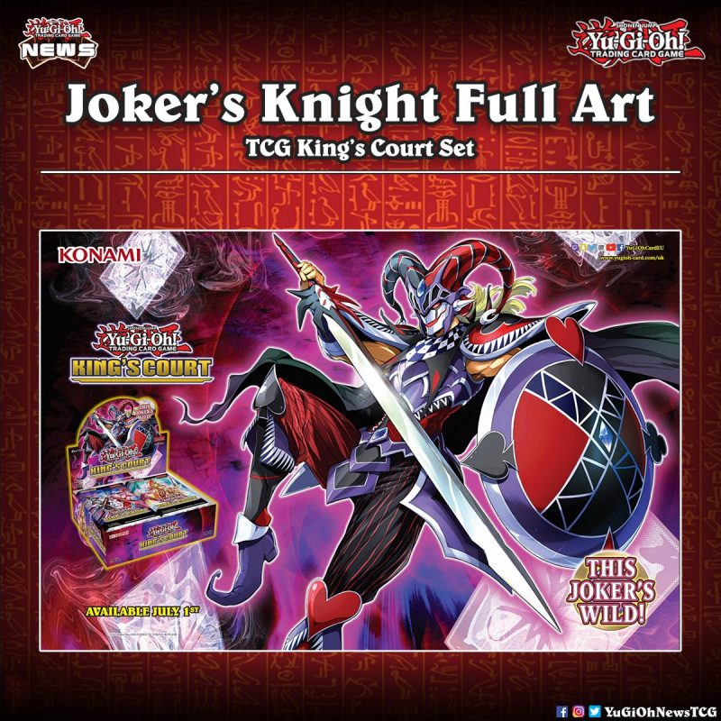 ❰𝗞𝗶𝗻𝗴’𝘀 𝗖𝗼𝘂𝗿𝘁❱A full art image of Joker’s Knight has been revealed  #遊戯王 #YuGi...