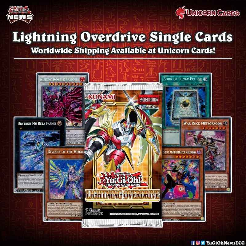 ❰𝗨𝗻𝗶𝗰𝗼𝗿𝗻 𝗖𝗮𝗿𝗱𝘀❱Single cards from Lightning Overdrive are now available on @Unic...