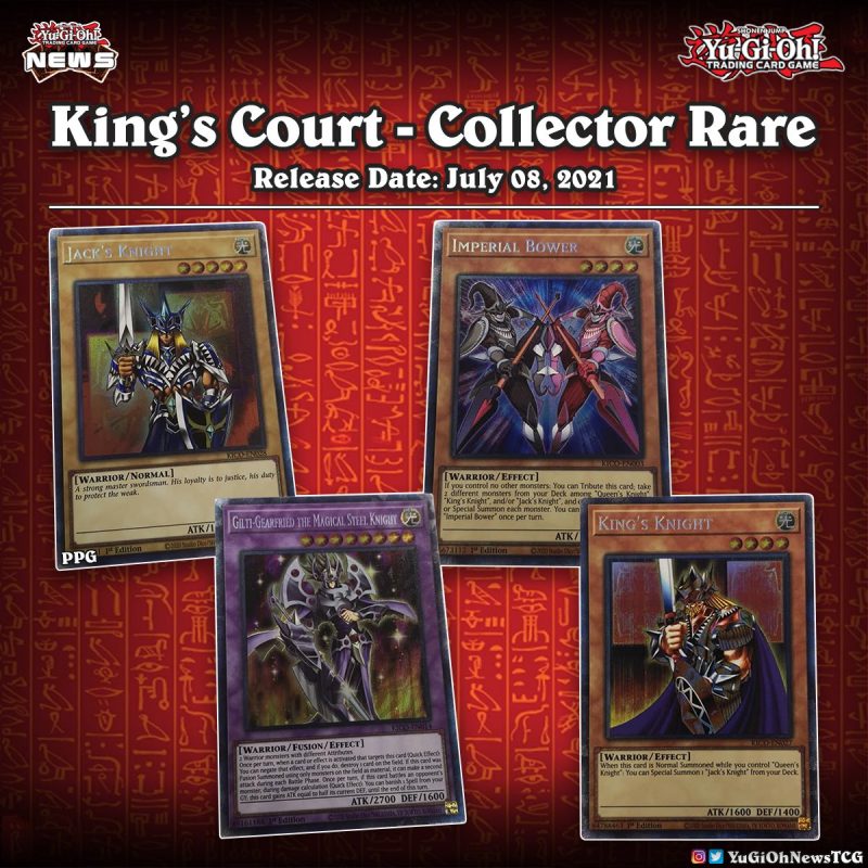 ❰𝗞𝗶𝗻𝗴’𝘀 𝗖𝗼𝘂𝗿𝘁❱The following cards have been revealed as Collector's Rare in upc...