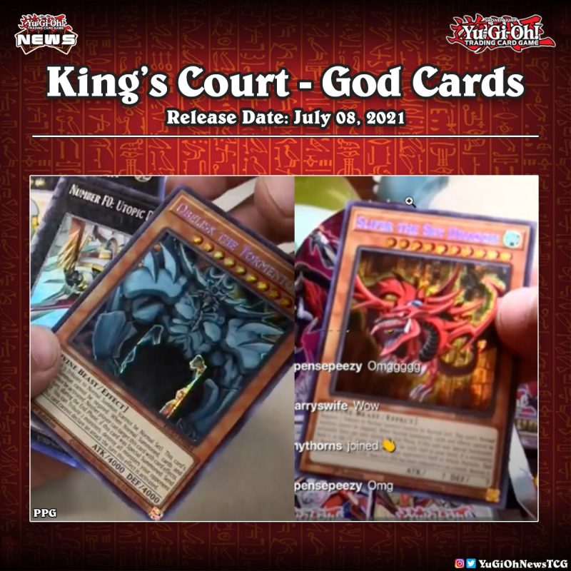 ❰𝗞𝗶𝗻𝗴’𝘀 𝗖𝗼𝘂𝗿𝘁❱The Egyptian Gods have been revealed as part of the upcoming TCG ...