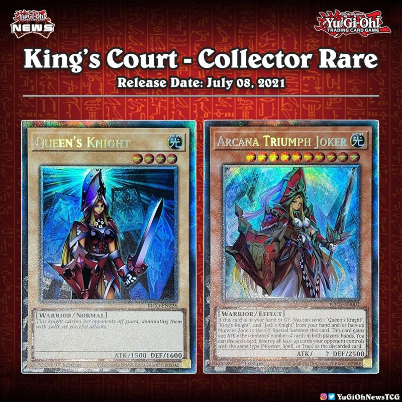 ❰𝗞𝗶𝗻𝗴’𝘀 𝗖𝗼𝘂𝗿𝘁❱The final two Collector's Rare cards from King’s Court have been ...