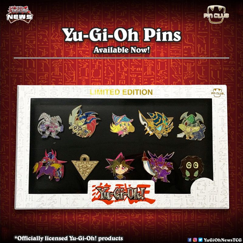 ❰𝗣𝗶𝗻 𝗖𝗹𝘂𝗯❱@Pinclubofficial just had a massive restock of Yu-Gi-Oh! pins #遊戯王...