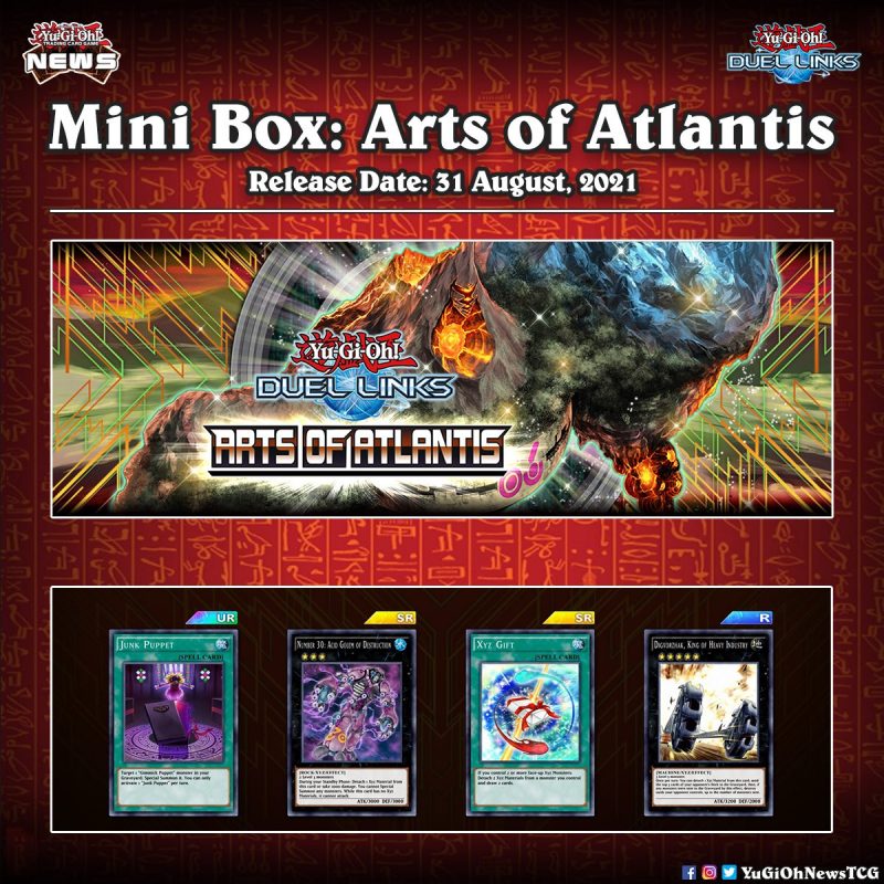 ❰𝗗𝘂𝗲𝗹 𝗟𝗶𝗻𝗸𝘀❱The 35th Mini Box: “Arts of Atlantis” has been officially revealed...