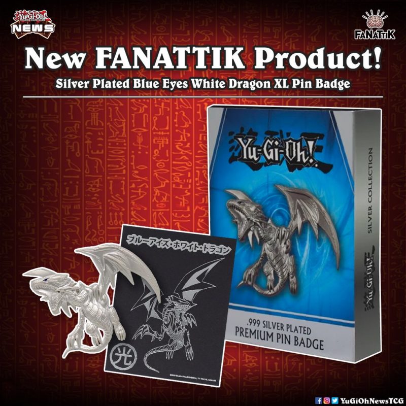 ❰𝗙𝗔𝗡𝗔𝗧𝗧𝗜𝗞❱Brand new to Fanattik's Yu-Gi-Oh! range is this limited edition silve...