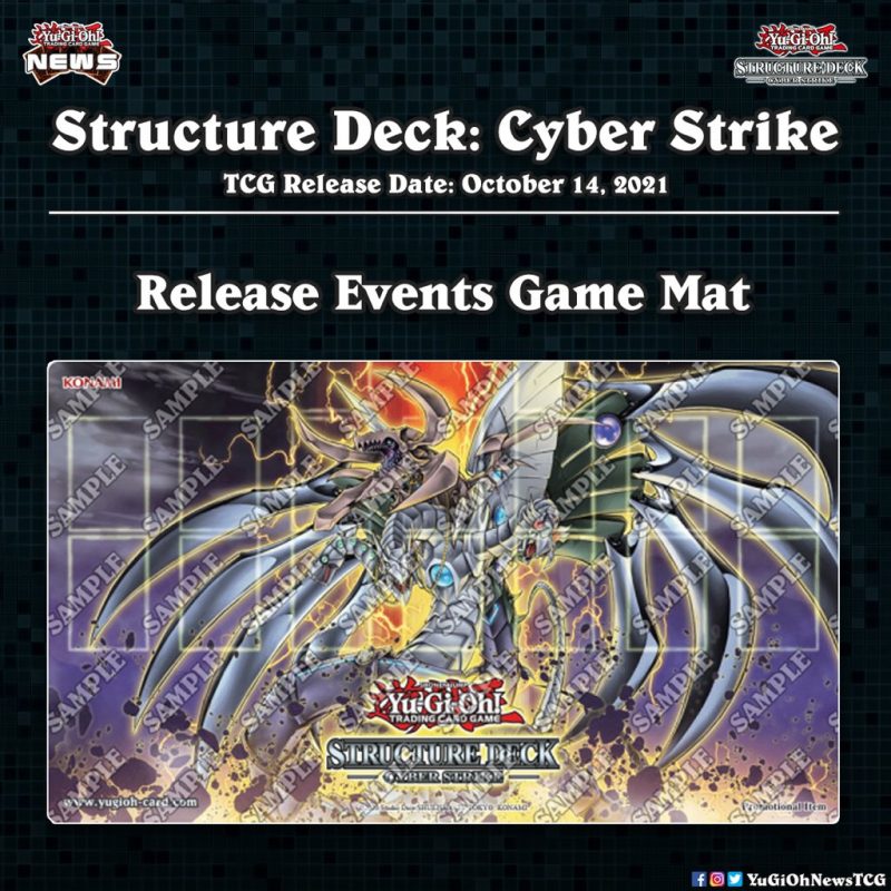 ❰𝗦𝘁𝗿𝘂𝗰𝘁𝘂𝗿𝗲 𝗗𝗲𝗰𝗸: 𝗖𝘆𝗯𝗲𝗿 𝗦𝘁𝗿𝗶𝗸𝗲❱In each Release Event for Structure Deck: Cyber S...