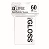 PRO-Gloss Eclipse Small Deck Protector Sleeves - Artic White (60-Pack)
