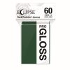 PRO-Gloss Eclipse Small Deck Protector Sleeves - Forest Green (60-Pack)