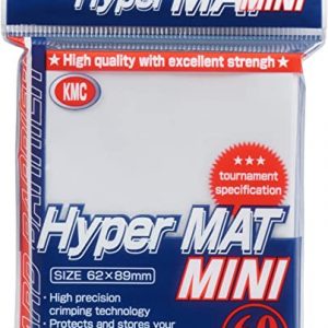 USA Limited KMC Card Barrier - Hyper Matte Mini - White (60-Pack)