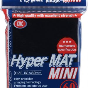 KMC Hyper Matte Green 100-count Standard Size Sleeves Pack 