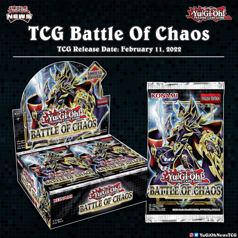 ❰𝗕𝗮𝘁𝘁𝗹𝗲 𝗼𝗳 𝗖𝗵𝗮𝗼𝘀❱The set artwork of Battle Of Chaos has been revealed  #YuGiOh...