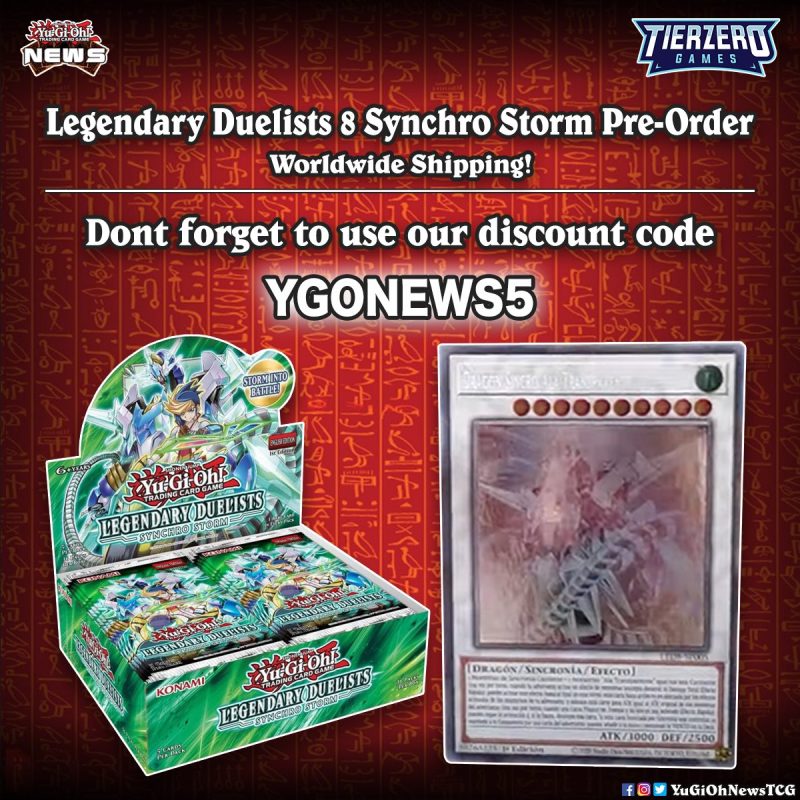 ❰𝗟𝗲𝗴𝗲𝗻𝗱𝗮𝗿𝘆 𝗗𝘂𝗲𝗹𝗶𝘀𝘁𝘀 𝗦𝘆𝗻𝗰𝗵𝗿𝗼 𝗦𝘁𝗼𝗿𝗺❱Legendary Duelists: Synchro Storm Booster Box...